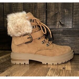 Women's/Girl's  Sun and Stone Lionell Moto Booties Created For Macy's  Size 5